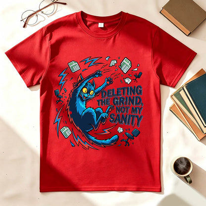 Grinding Cat T-Shirt