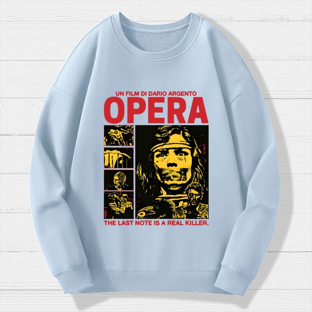 The Last Note is a Real Killer Geek Cotton Sweatshirt