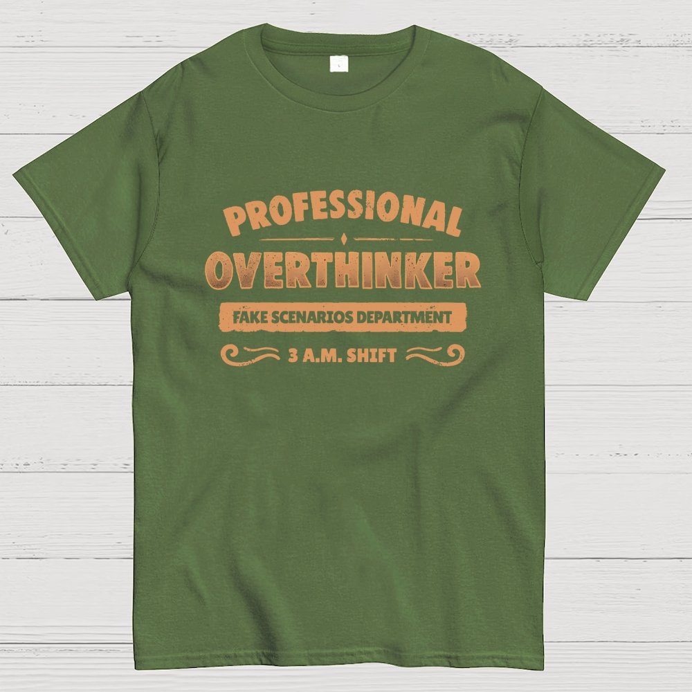 Professional Overthinker Geek T-Shirt