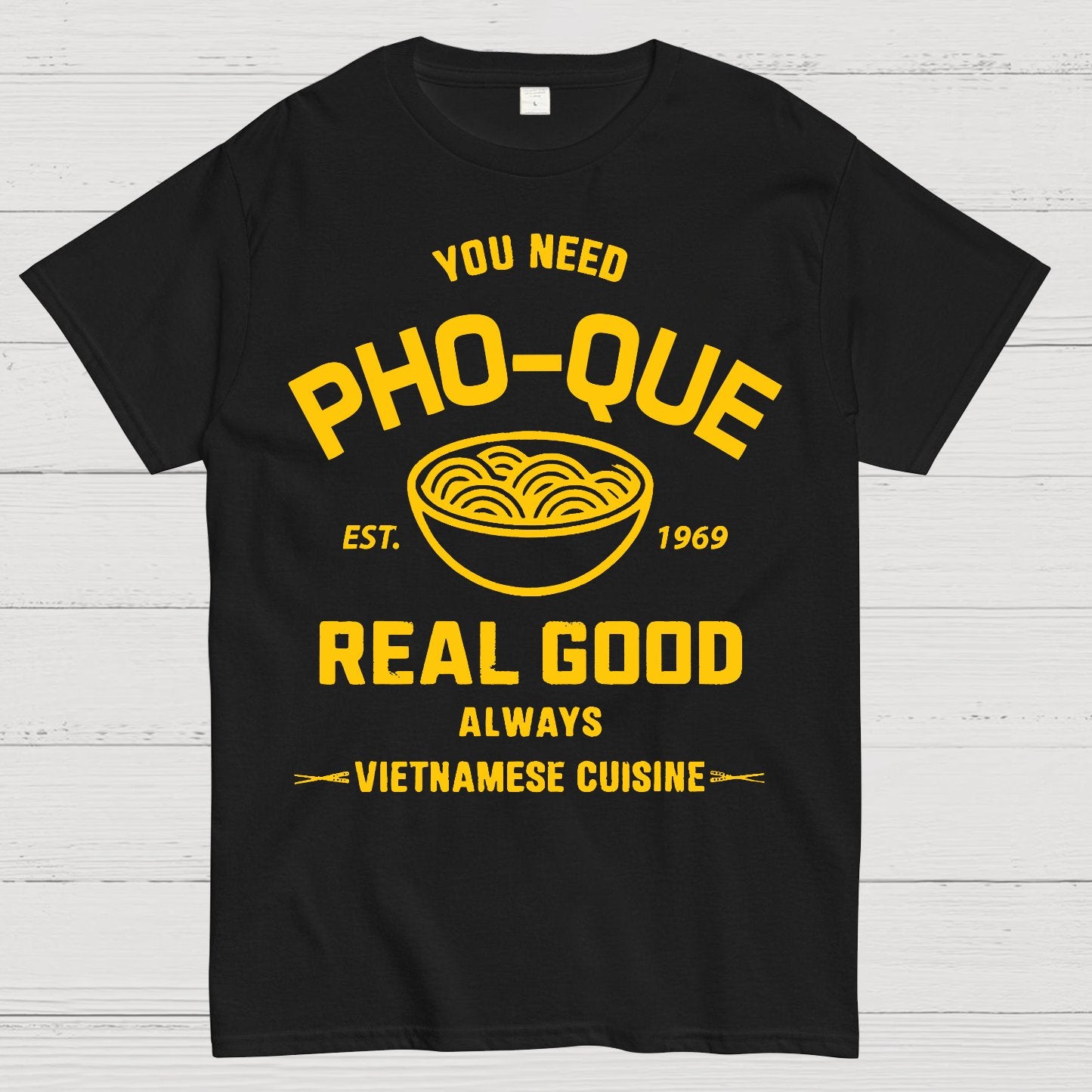 You Need Pho-Que Real Good Funny Pun Geek T-Shirt