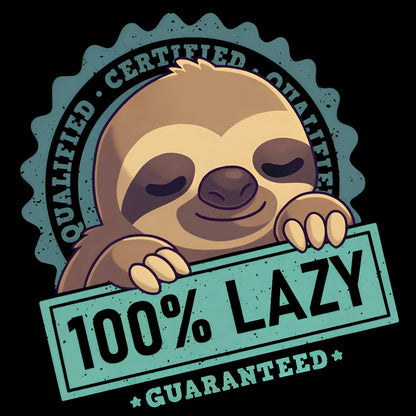 100% Lazy Sloth Geek Cotton Sweatshirt