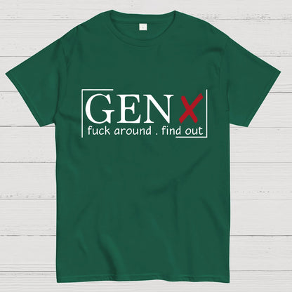 Gen X Raised On Hose Water And Neglect Sarcastic T-Shirt