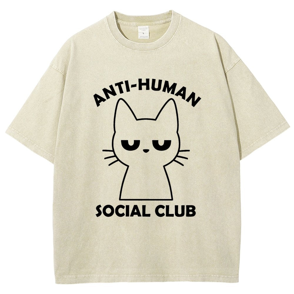 Anti-Human Social Club Vintage Distressed T-shirt