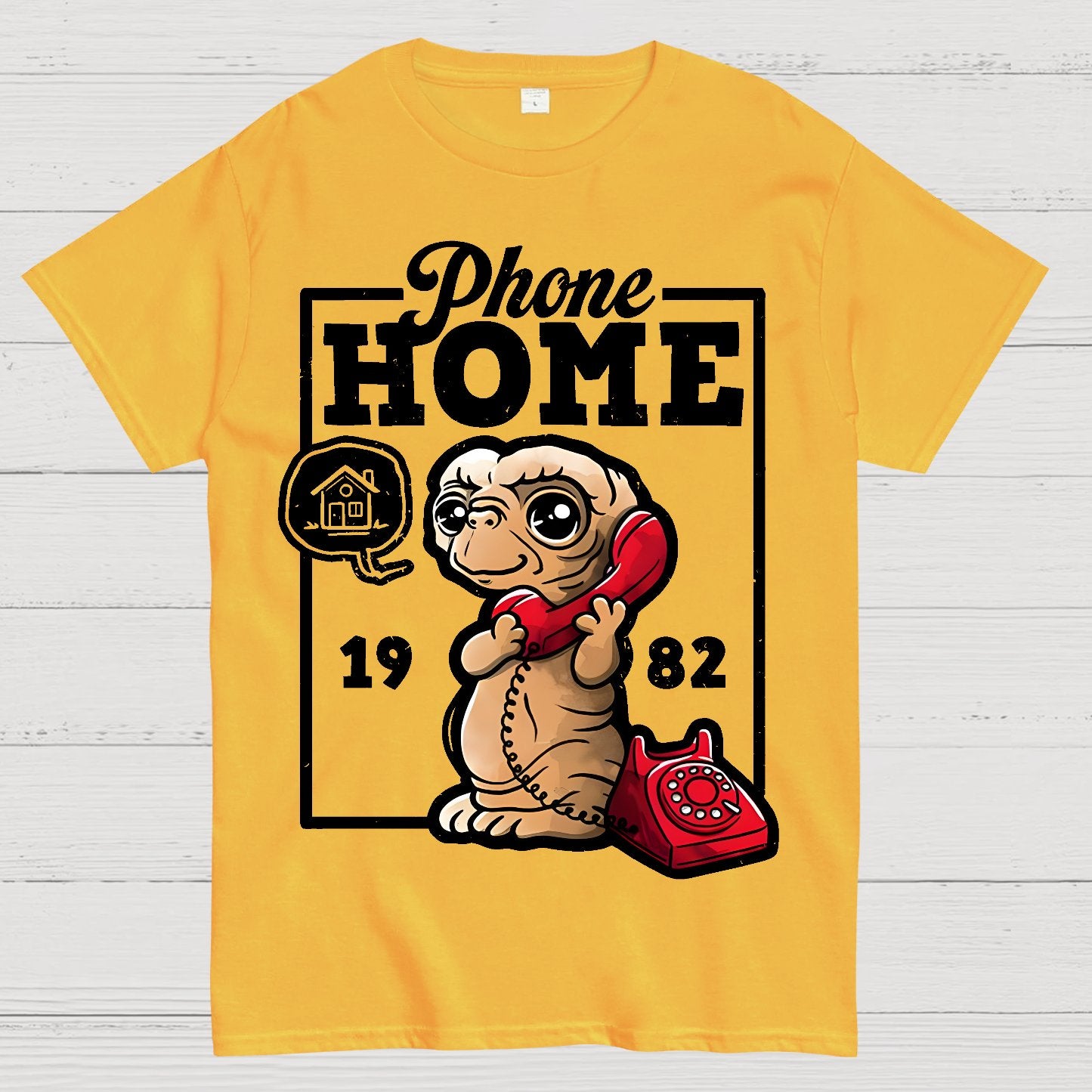 Cute Phone Home Geek T-Shirt