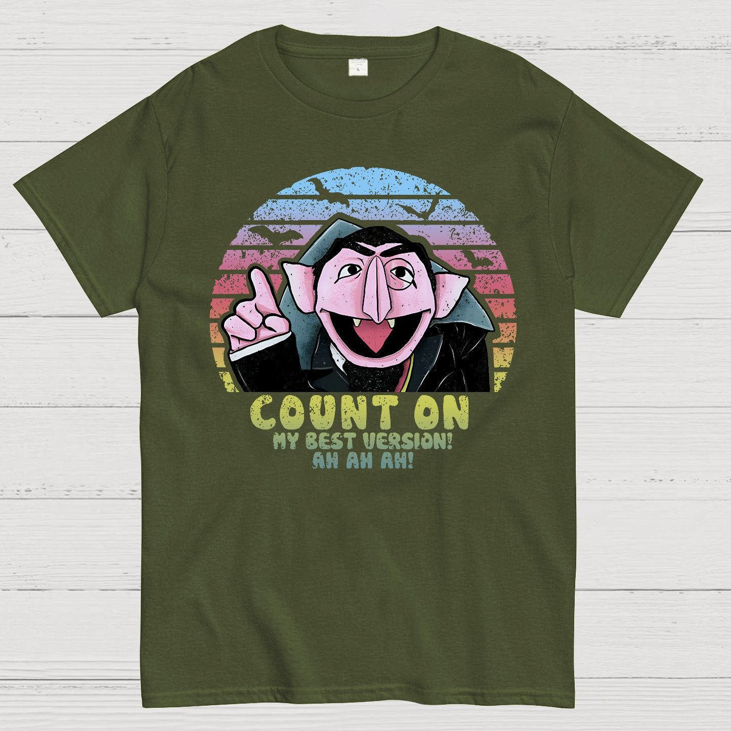 Count on My Best Version Geek T-Shirt