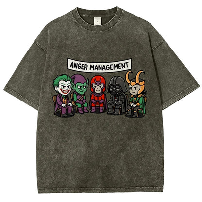 Anger Management Vintage Distressed T-shirt