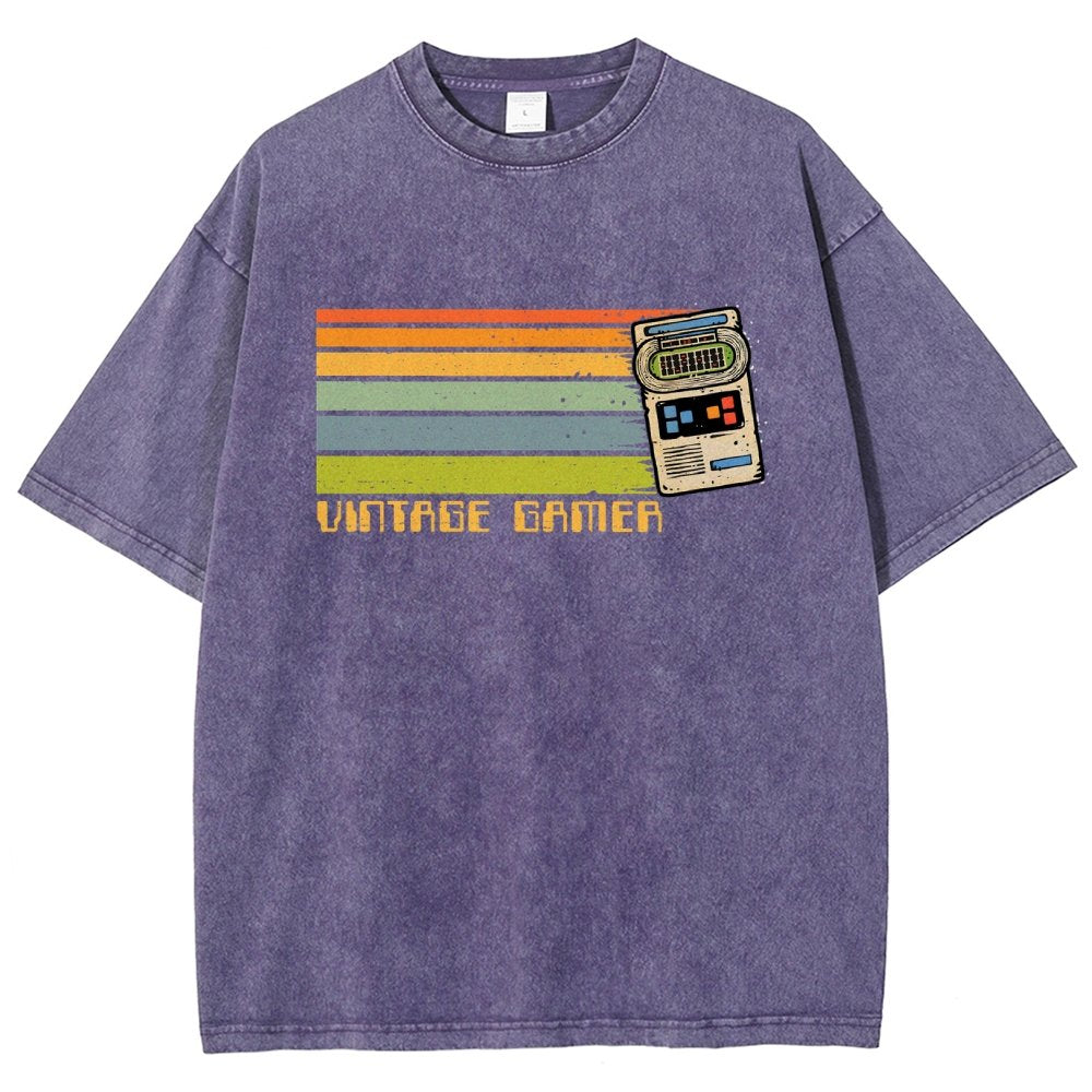Vintage Gamer Vintage Distressed T-shirt