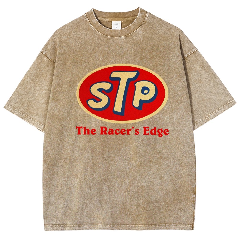 Retro Style - Stp The Racers Edge Vintage Distressed T-shirt