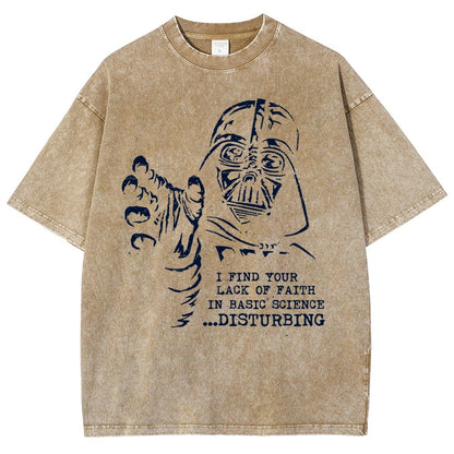 Basic Science Vintage Distressed T-shirt