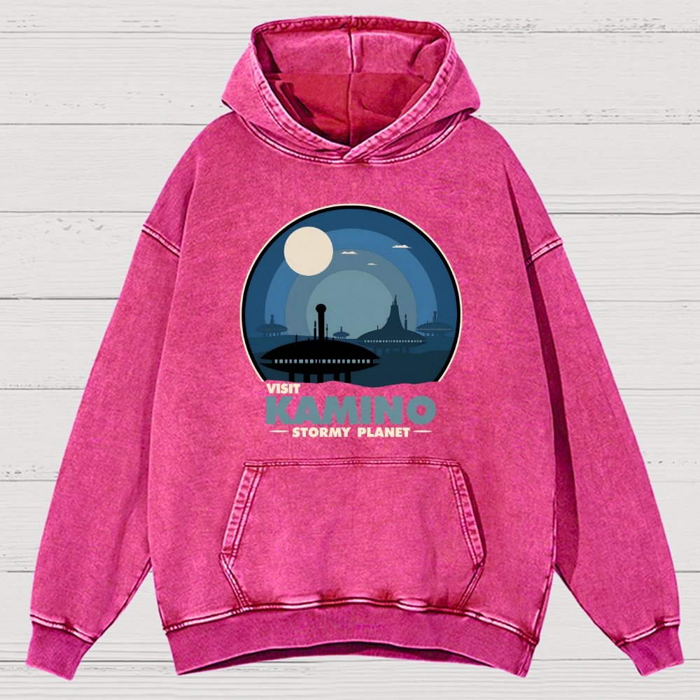 Zalora Vintage Distressed Hoodie