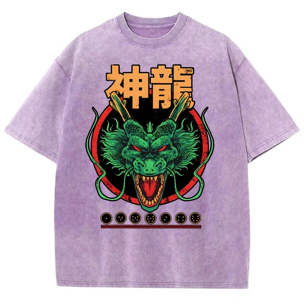 God Dragon Vintage Distressed T-shirt