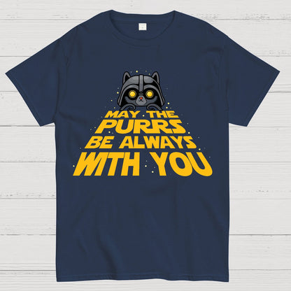 May The Purrs Be With You Geek T-Shirt