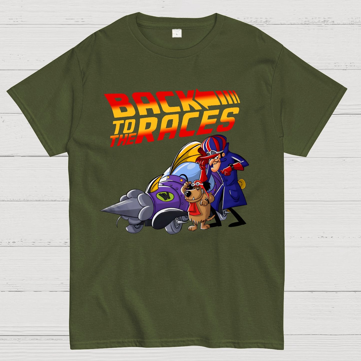 Back To The Races Geek T-Shirt