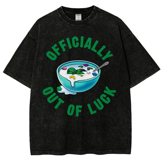 Out of Luck Vintage Distressed T-shirt