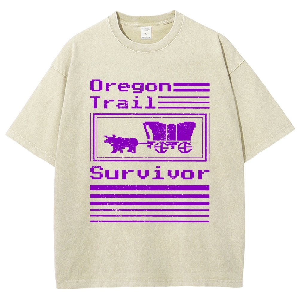 Retro Trail Survivor Vintage Distressed T-shirt