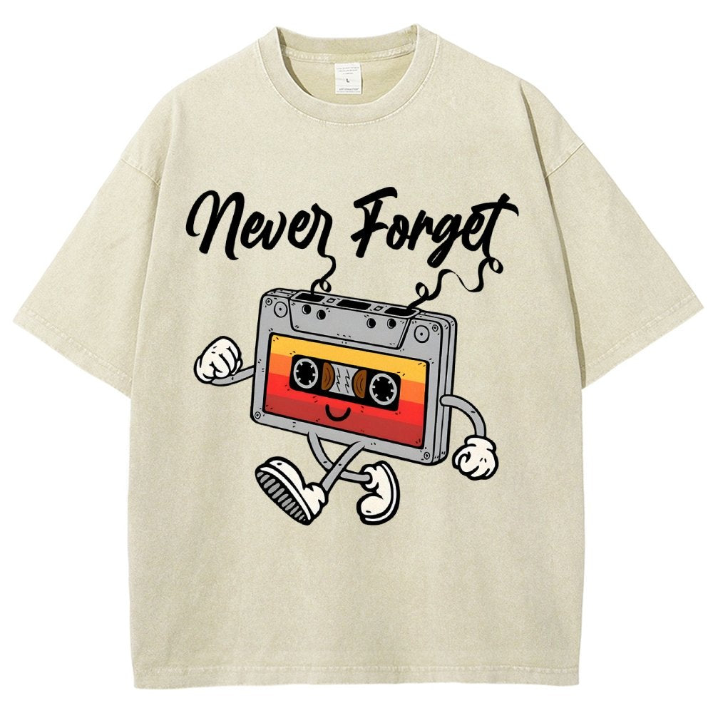 Never forget Vintage Distressed T-shirt