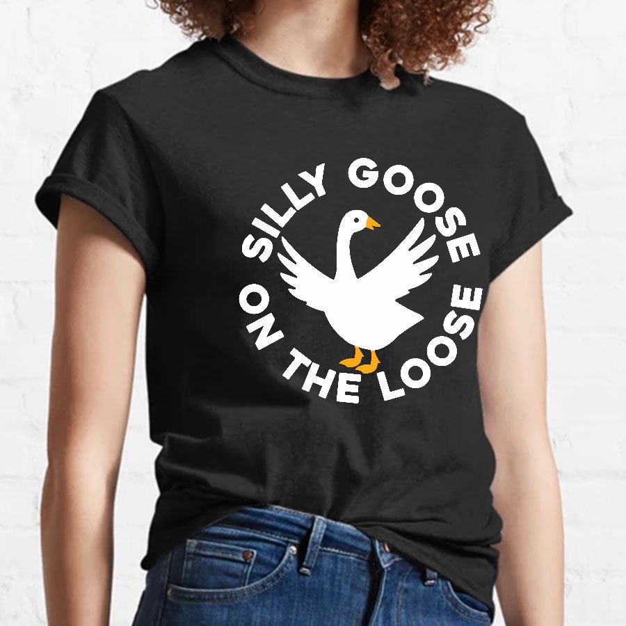 Silly Goose On The Loose Geeky T-Shirt