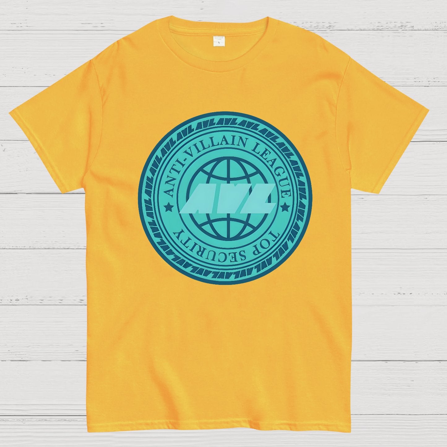 Anti-Villain League Geek T-Shirt