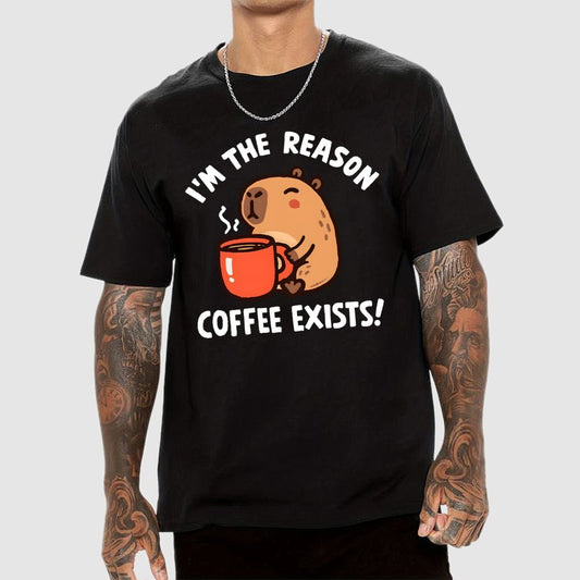 The Reason Coffee Exists Geek T-Shirt