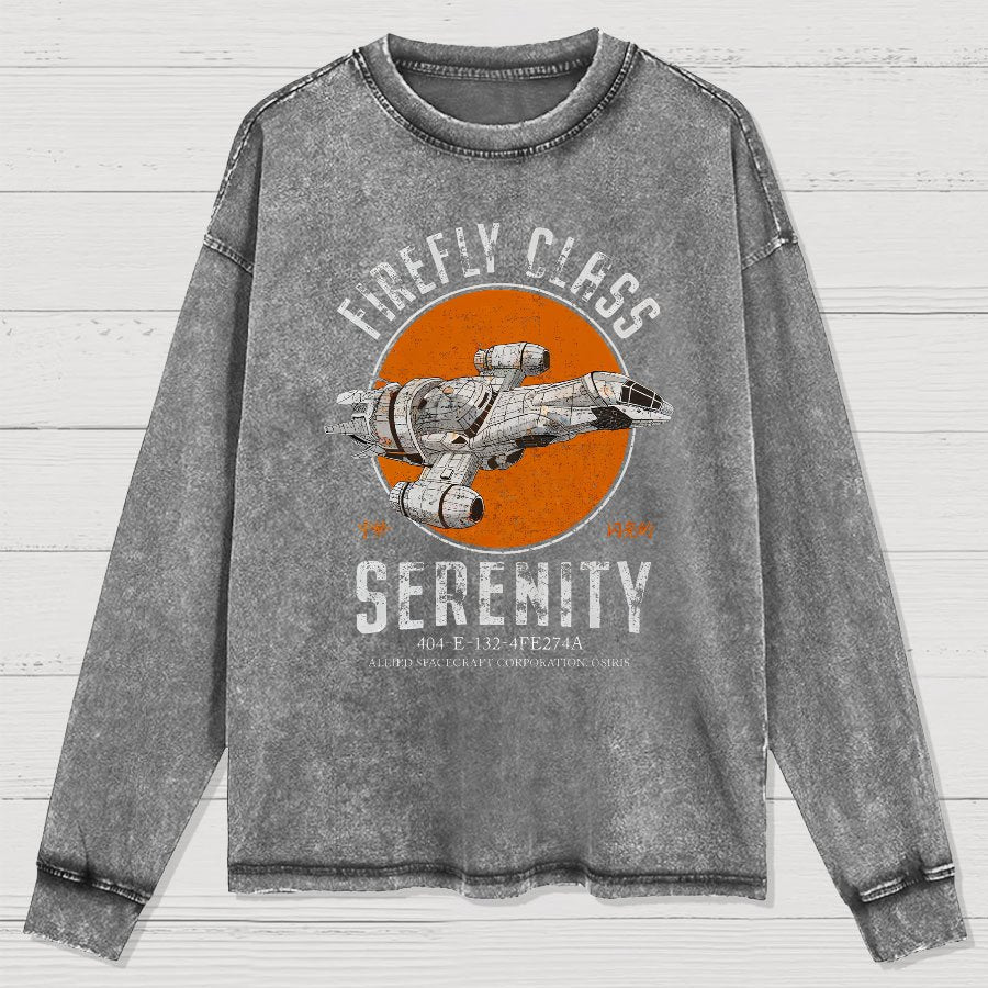 Retro Smugglers Washed Long Sleeve Tee
