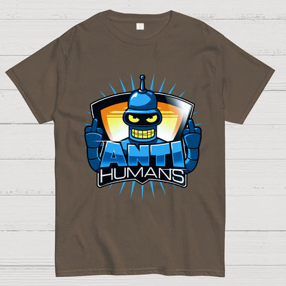 Anti Humans Geek T-Shirt