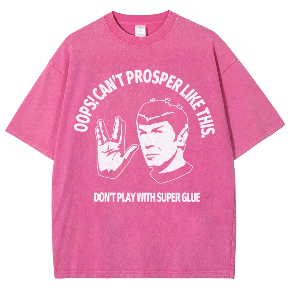 Oops! Can’t prosper like this Vintage Distressed T-shirt