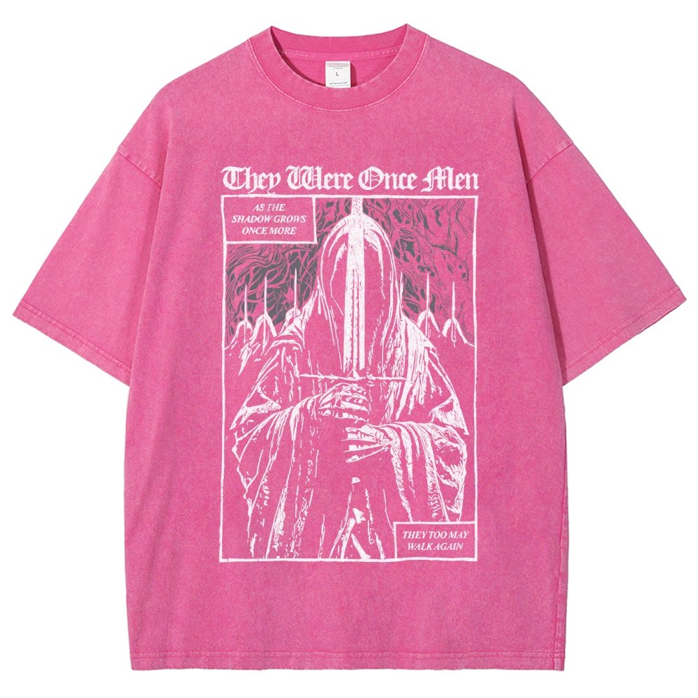 They Were Once Men Vintage Distressed T-shirt