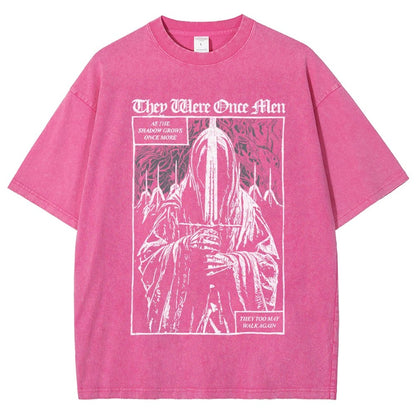 They Were Once Men Vintage Distressed T-shirt
