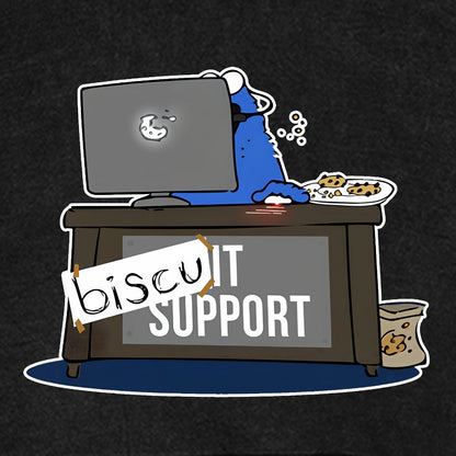 BiscuIT Support Vintage Distressed Hoodie