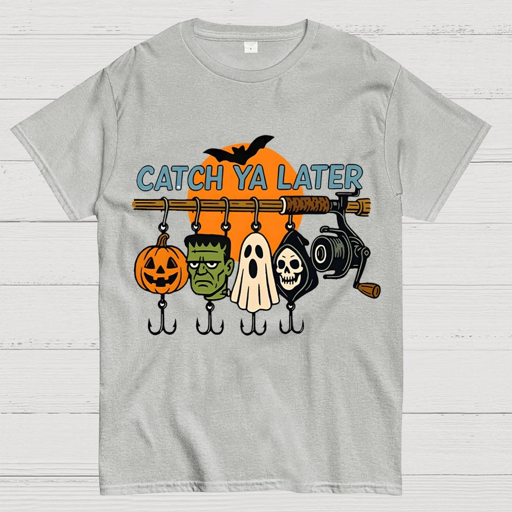 Catch Ya Later Halloween Unisex Geek T-Shirt