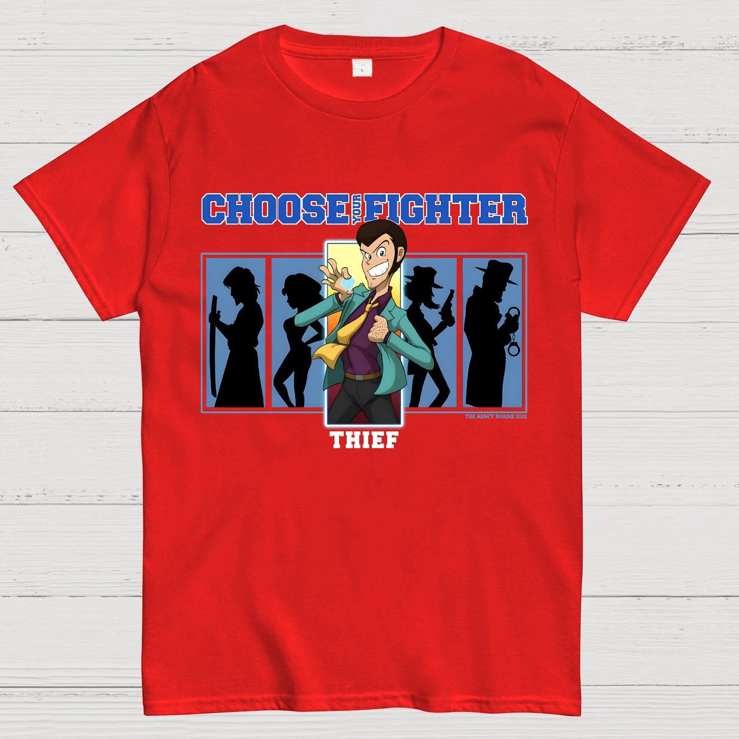 Choose Your Fighter Thief Geek T-Shirt