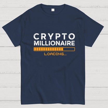 Crypto Millionaire Loading Geek T-Shirt