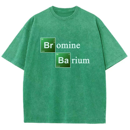 Chemical Adventure Bromine Barium Vintage Distressed T-shirt