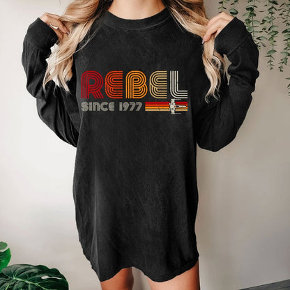 Maverick since 1977 Washed Long Sleeve Tee
