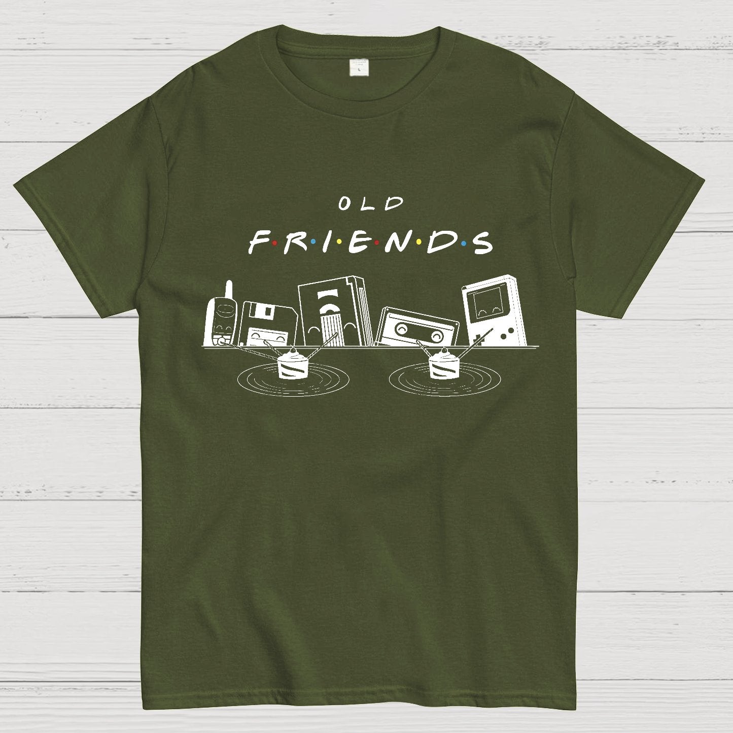 Old Friends Geeky T-Shirt