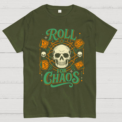 Roll For Chaos Geek T-Shirt