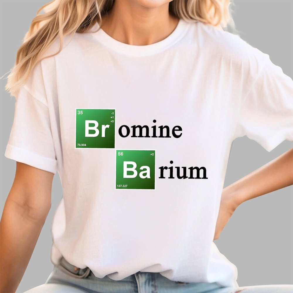 Breaking Bad Bromine Barium Unisex Geek T-Shirt