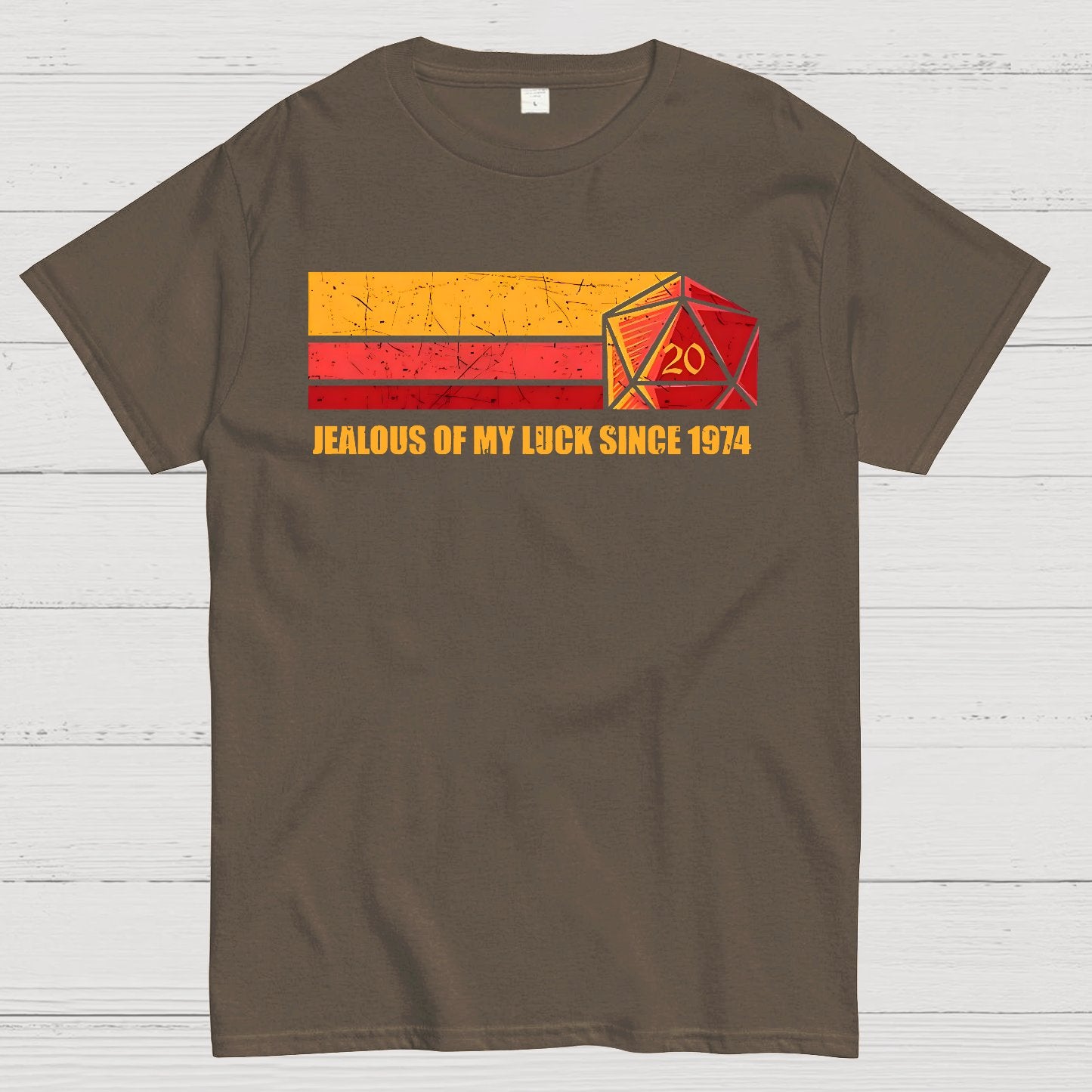 Jealous Of My Luck Since 1974 Geek T-Shirt