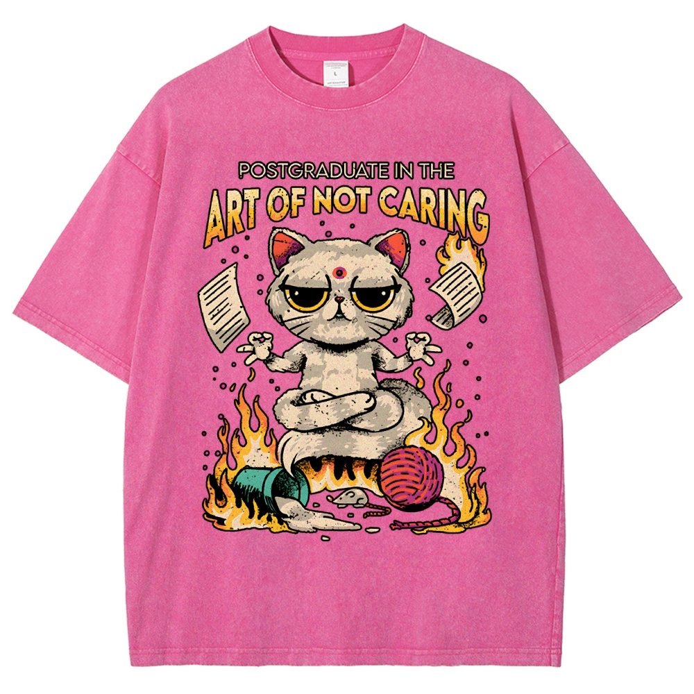 Art of Letting Go Vintage Distressed T-shirt