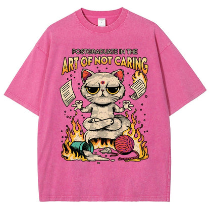 Art of Letting Go Vintage Distressed T-shirt
