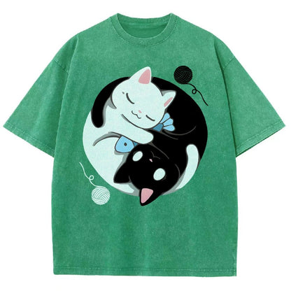 Balance Kittens Vintage Distressed T-shirt