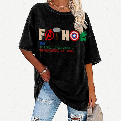 Father Day Vintage Distressed T-shirt