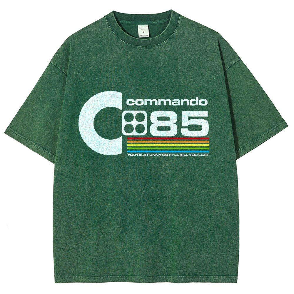Commando 85 Vintage Distressed T-shirt
