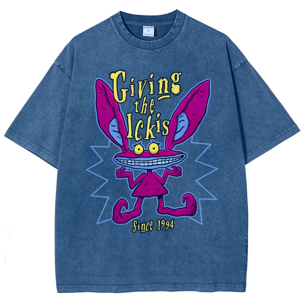 Giving The Ickis Vintage Distressed T-shirt