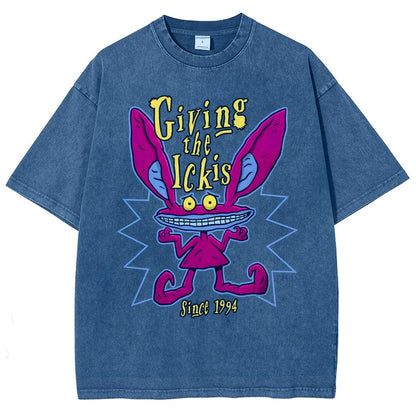 Giving The Ickis Vintage Distressed T-shirt