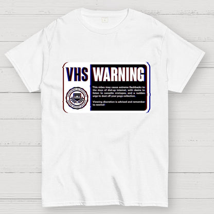 VHS Nostalgia Warning Buy Now Geek T-Shirt