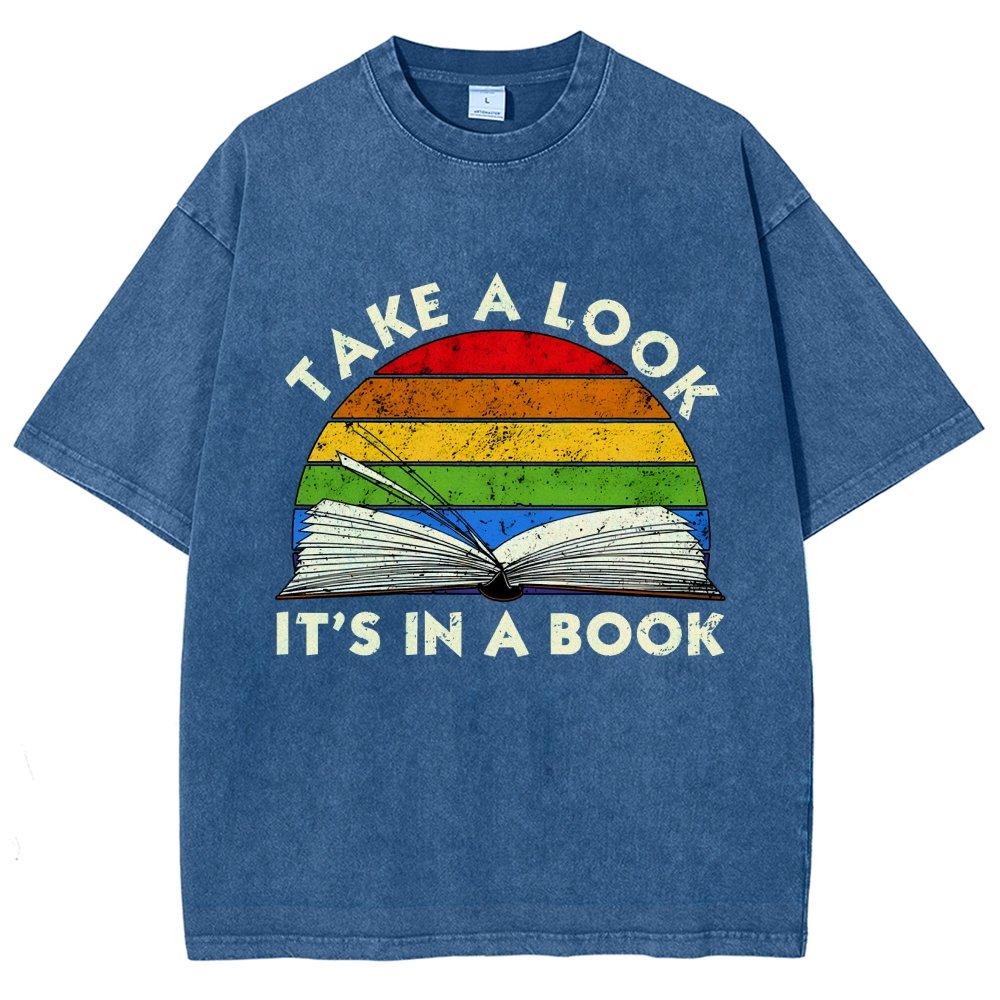 Take a Look Vintage Distressed T-shirt