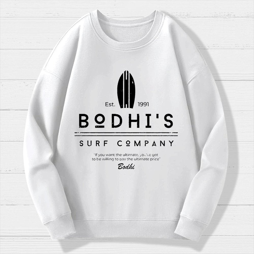 Bodhi's Surf Company Est. 1991 Geek Cotton Sweatshirt
