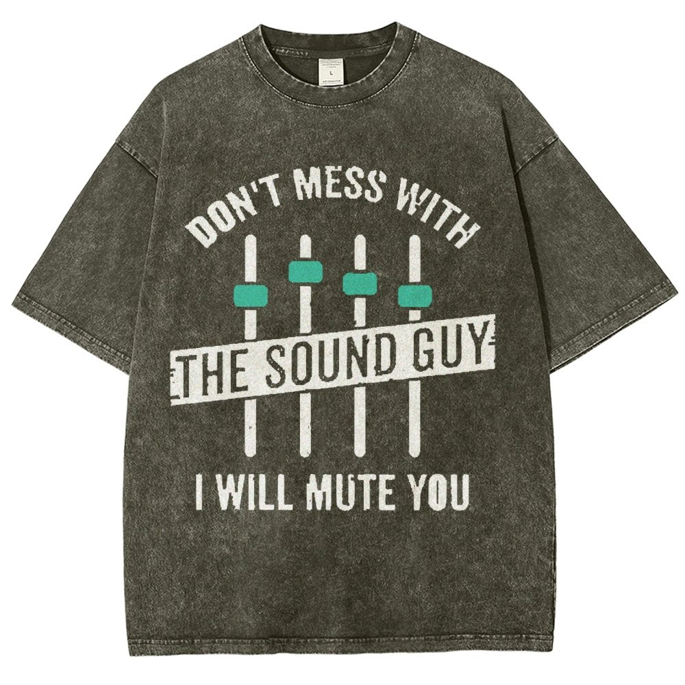 I Will Mute You Vintage Distressed T-shirt