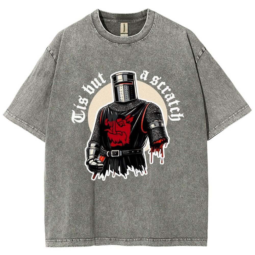 Tis But A Scratch Vintage Distressed T-shirt